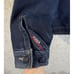 Willie Esco Denim Dungarees Jacket Men's Size 2XL Blue Y2K Baggy Relaxed Fit