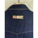 Willie Esco Denim Dungarees Jacket Men's Size 2XL Blue Y2K Baggy Relaxed Fit