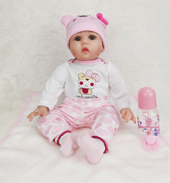 Cute Simulation Reborn Doll 20 inches