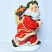 Dept 56 Peggy Toole Hand Painted Santa 14 Ceramic Cookie Jar
