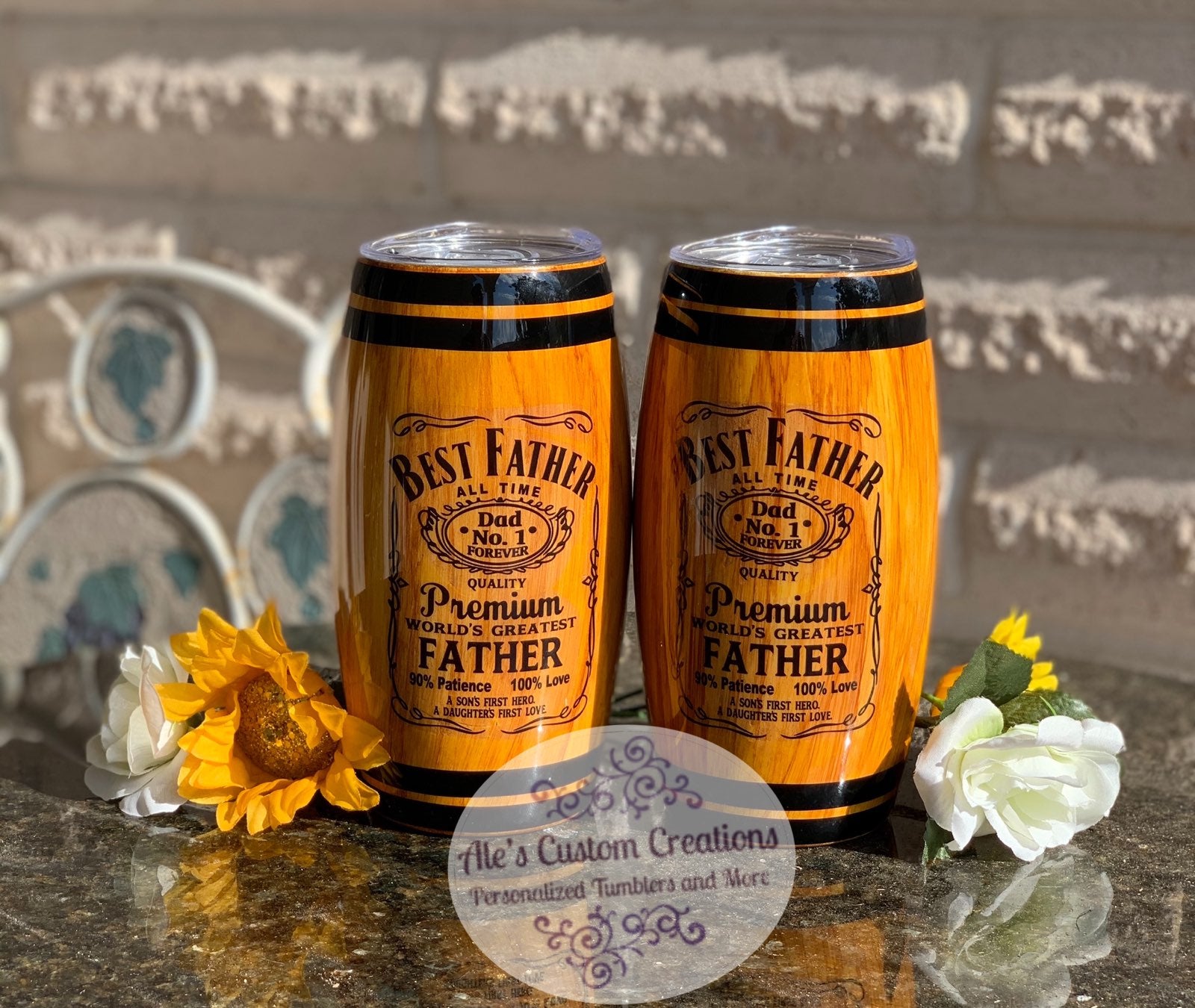 25 oz Best Father Barrel Tumbler RTS