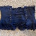 Atelier Pierrot Fril Short Corset Blue Gothic Lolita