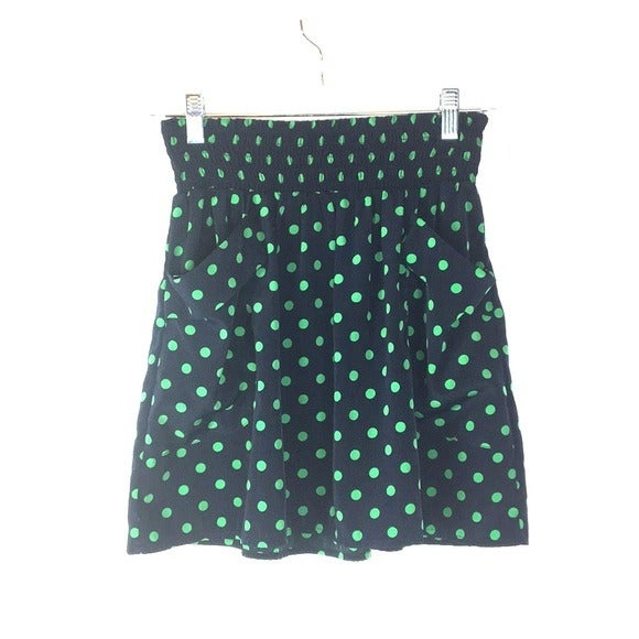 dELIA*s Mini Skirt M Navy Polka Dots *R