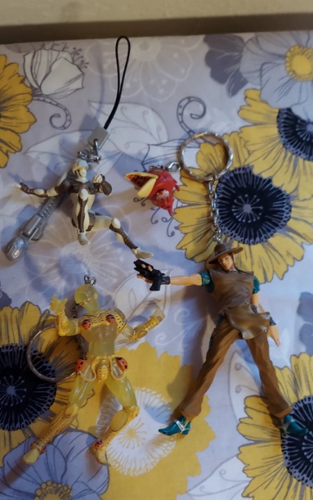 Lot of Jojo Keychain Figures