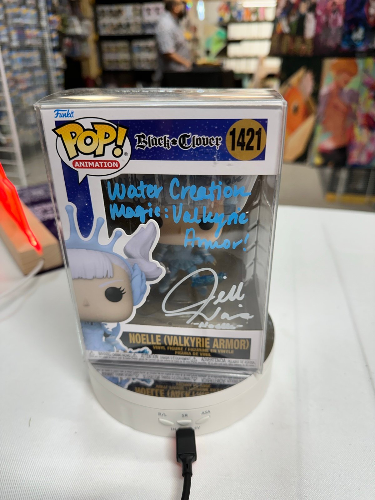 Funko Pop Noelle (Valkyrie Armor) Signed and JSA