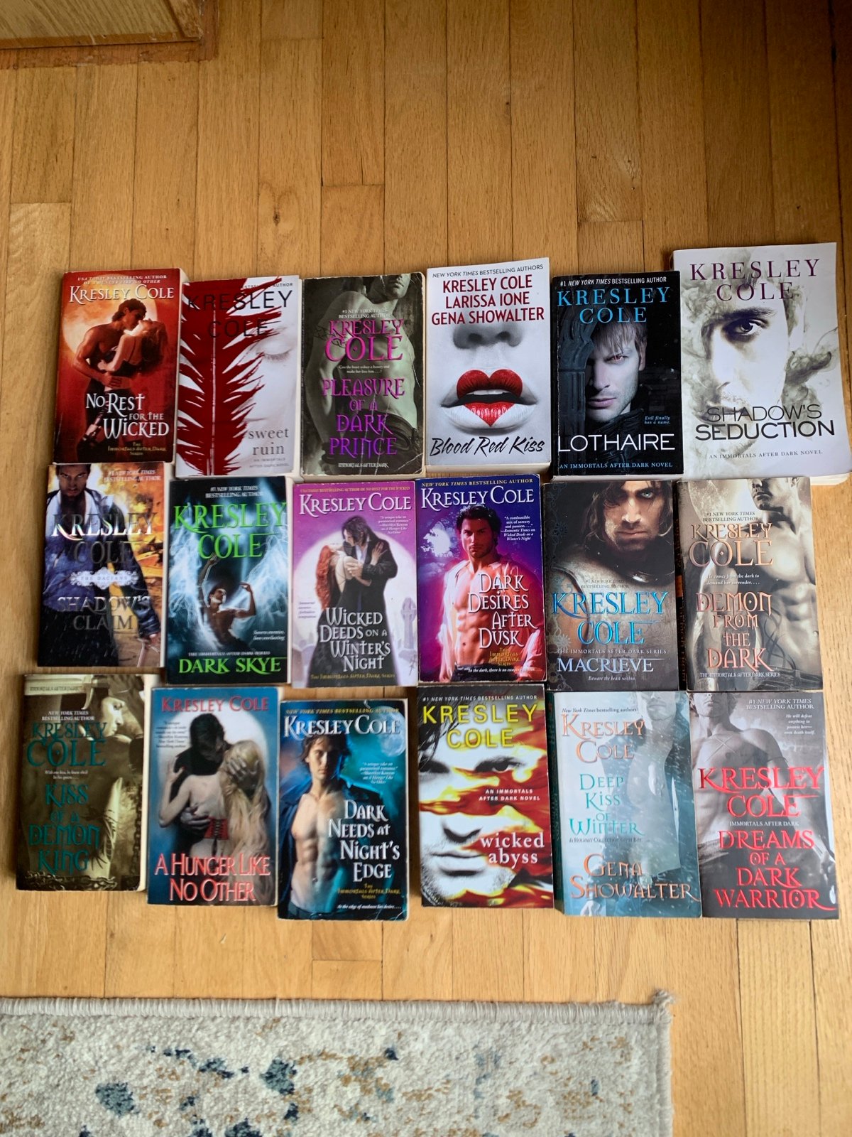 18 Kresley Cole books