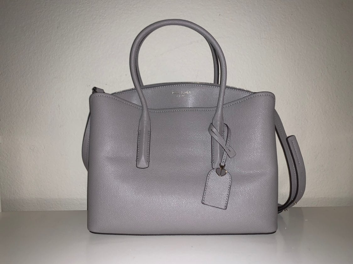 Kate Spade Margaux Large Satchel - Gray