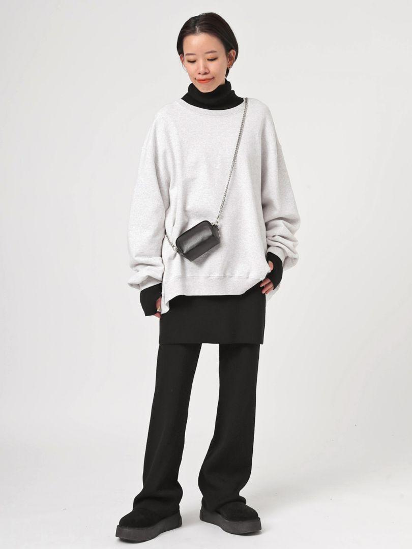 トップス AP STUDIO PRINT SWEAT PULLOVER AP STUDIO] PRINT SWEAT PULLOVER