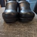 Dansko clogs oiled black leather 41W