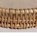 Home kitchen tabletop toy woven storage basket egg compote
