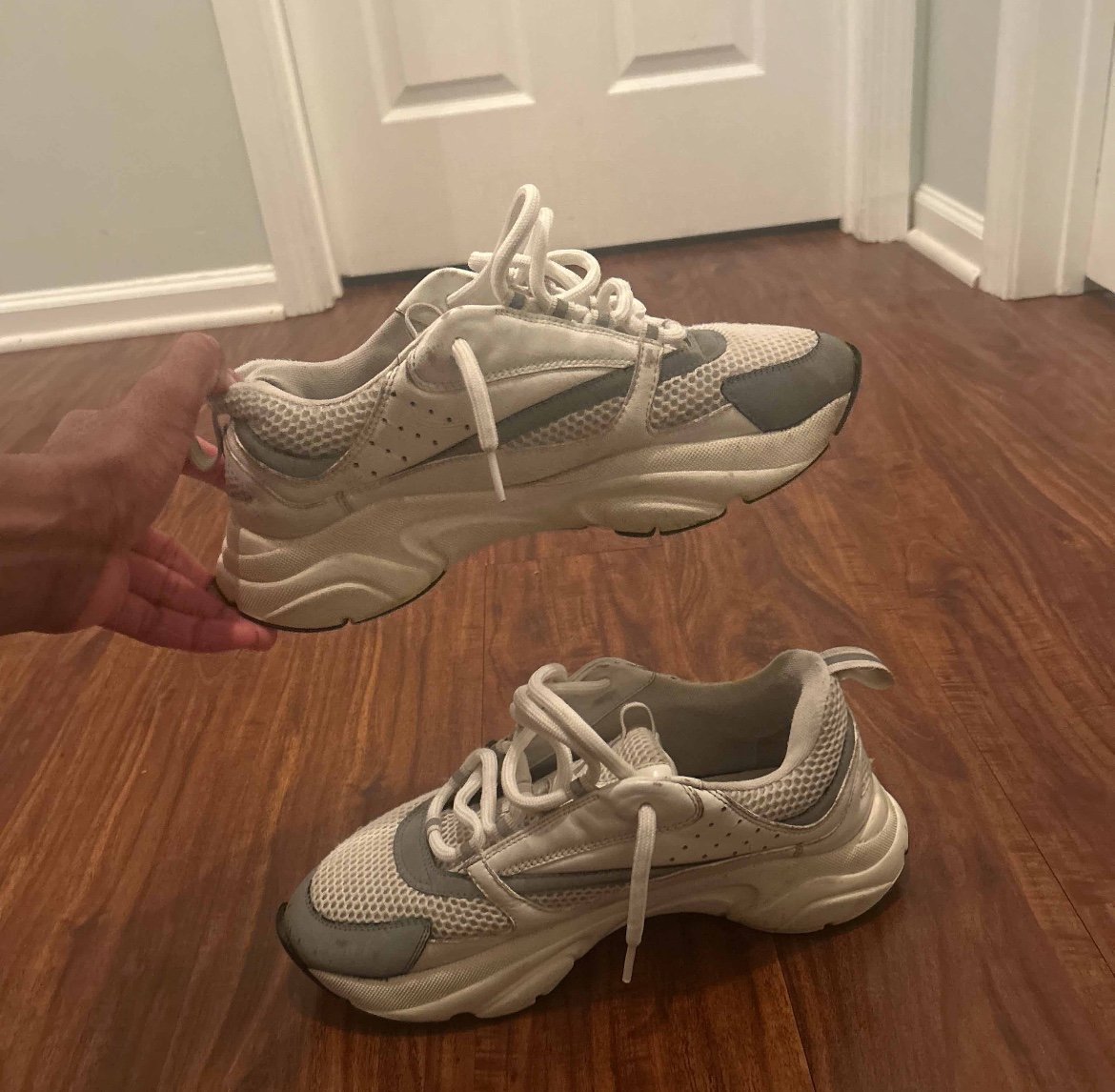 Dior B22 White Grey | Size 10