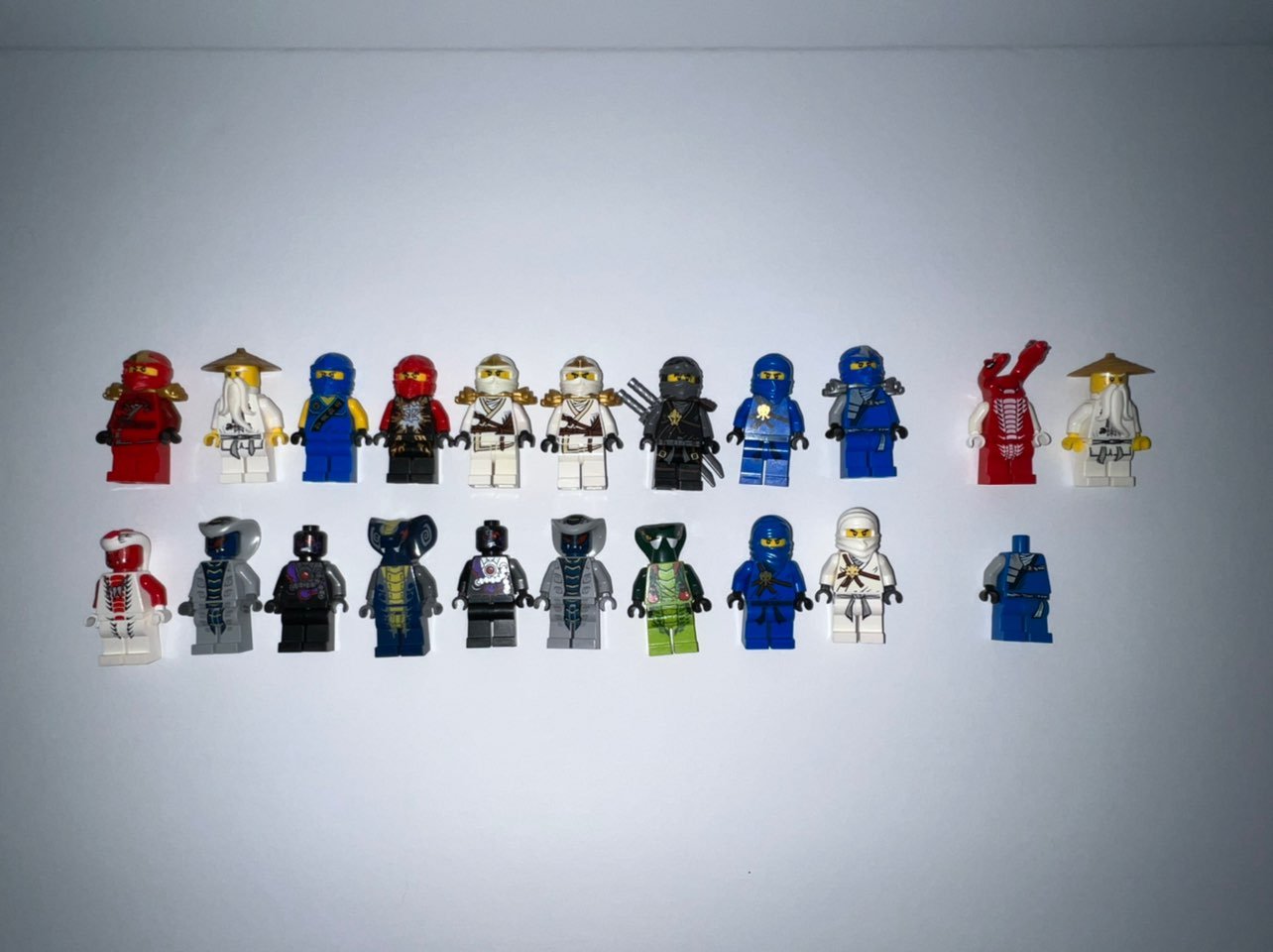 Lego Ninjago Minifigure Lot