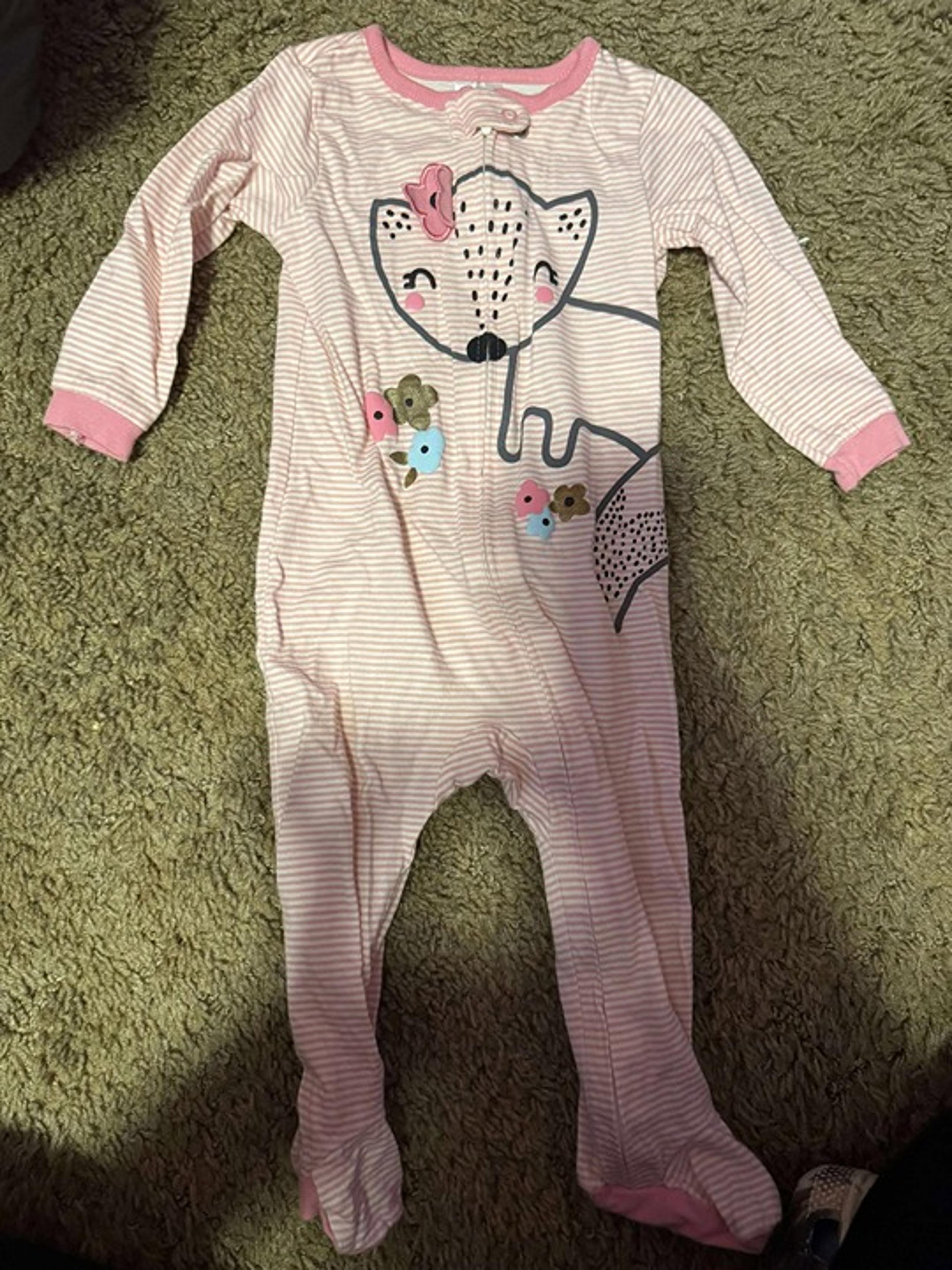 Girls Gerber Fox One Piece Size 6-9 Months