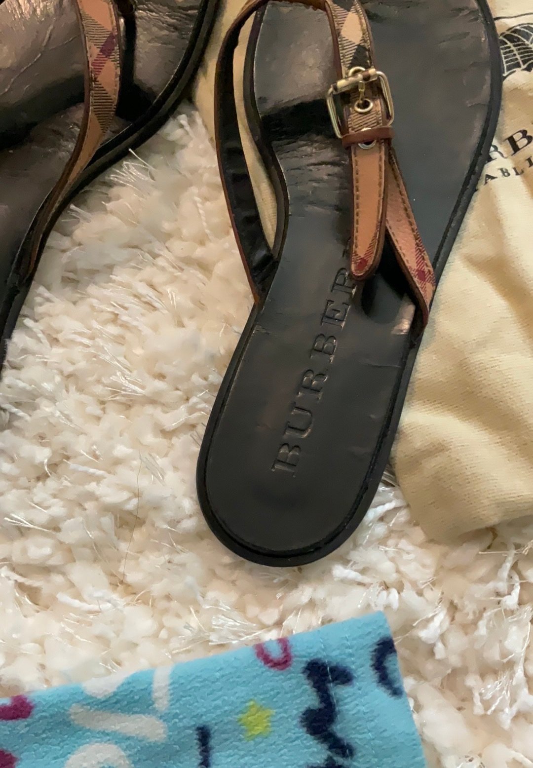 Burberry flats