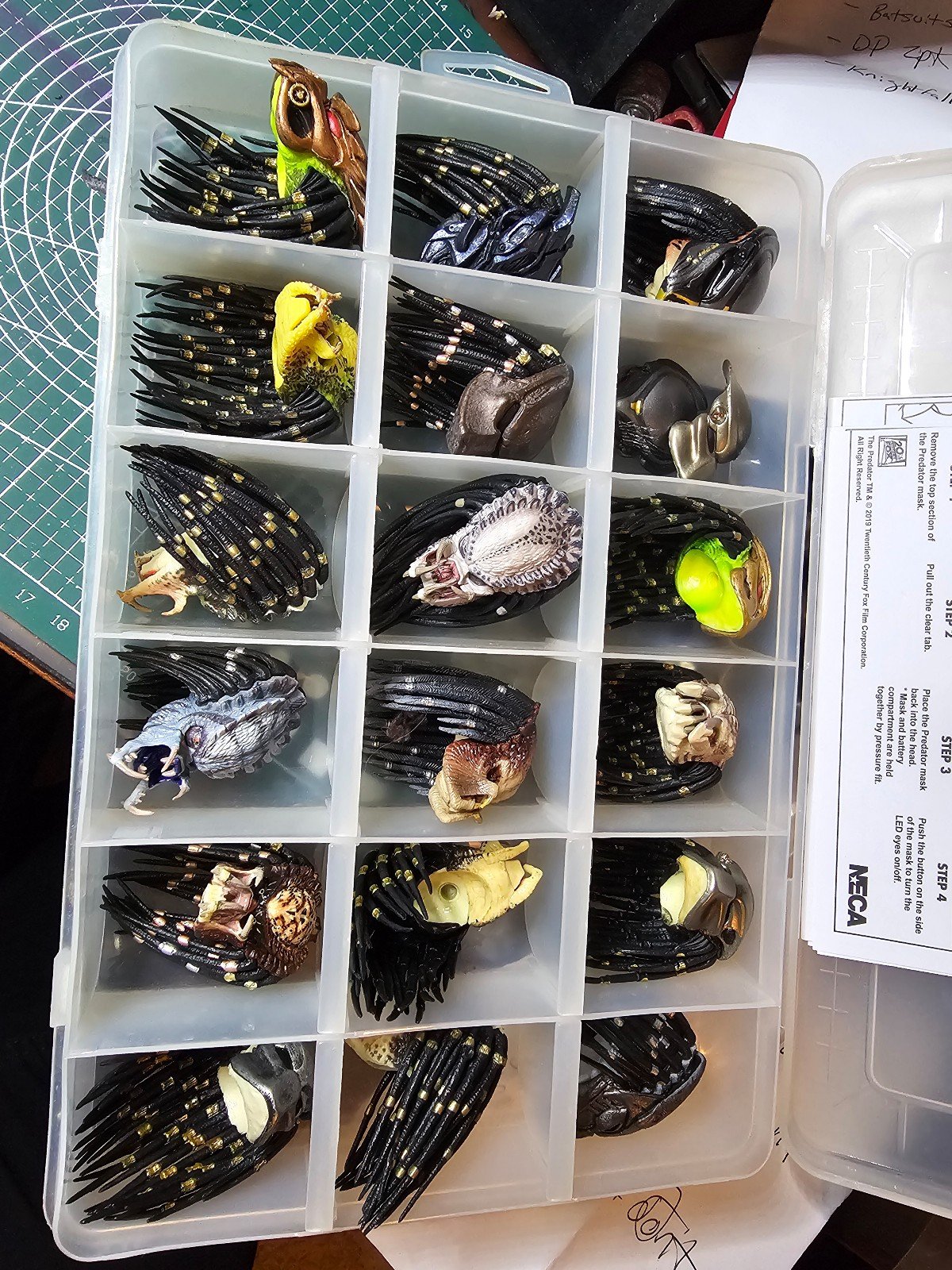 Predator heads and masks