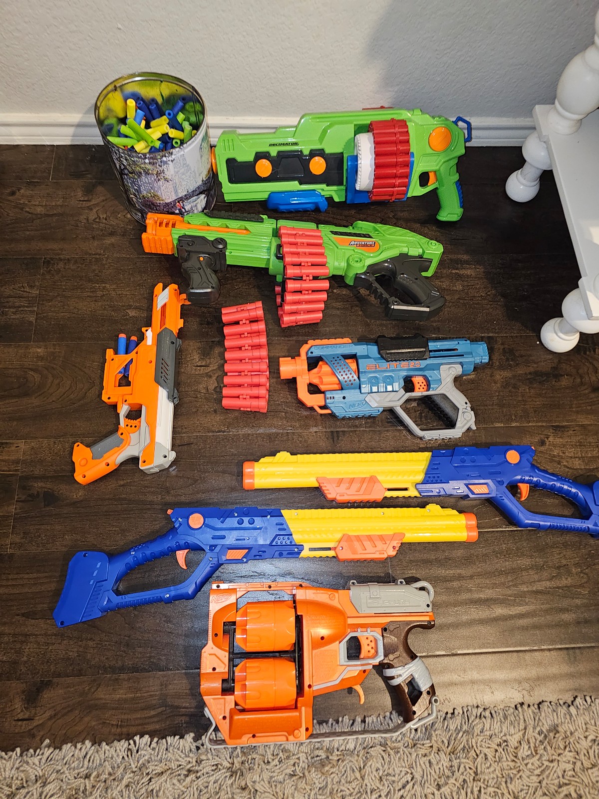 Nerf dart guns