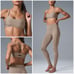 ALO YOGA Airlift Intrigue Bra Sz L In Gravel