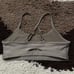 ALO YOGA Airlift Intrigue Bra Sz L In Gravel