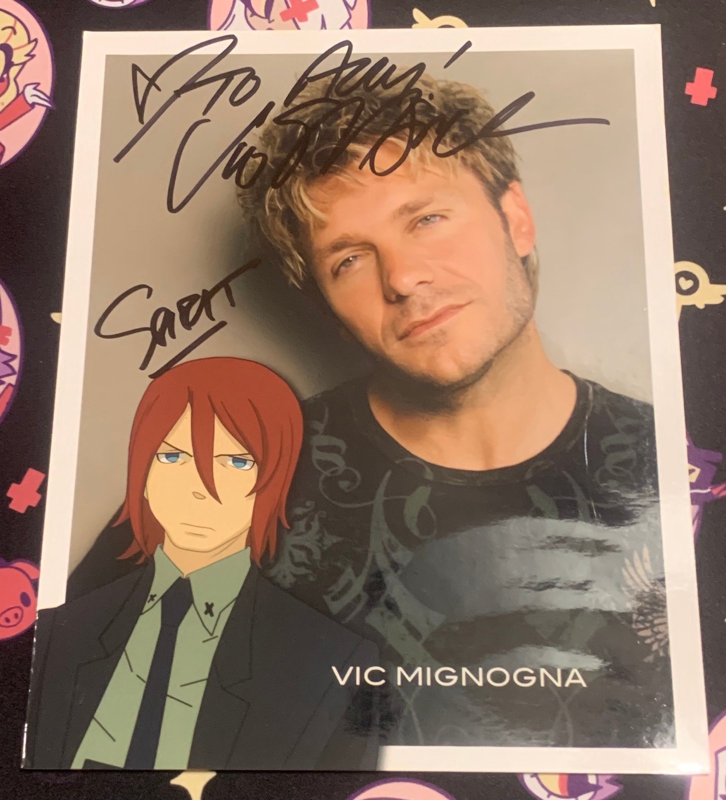 Vic Mignogna - Autographed Spirit Print - Soul Eater