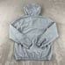 Nike NSW Windrunner Anorak Jacket Men Small Grey Hooded Pocket Long Sleeve Rain