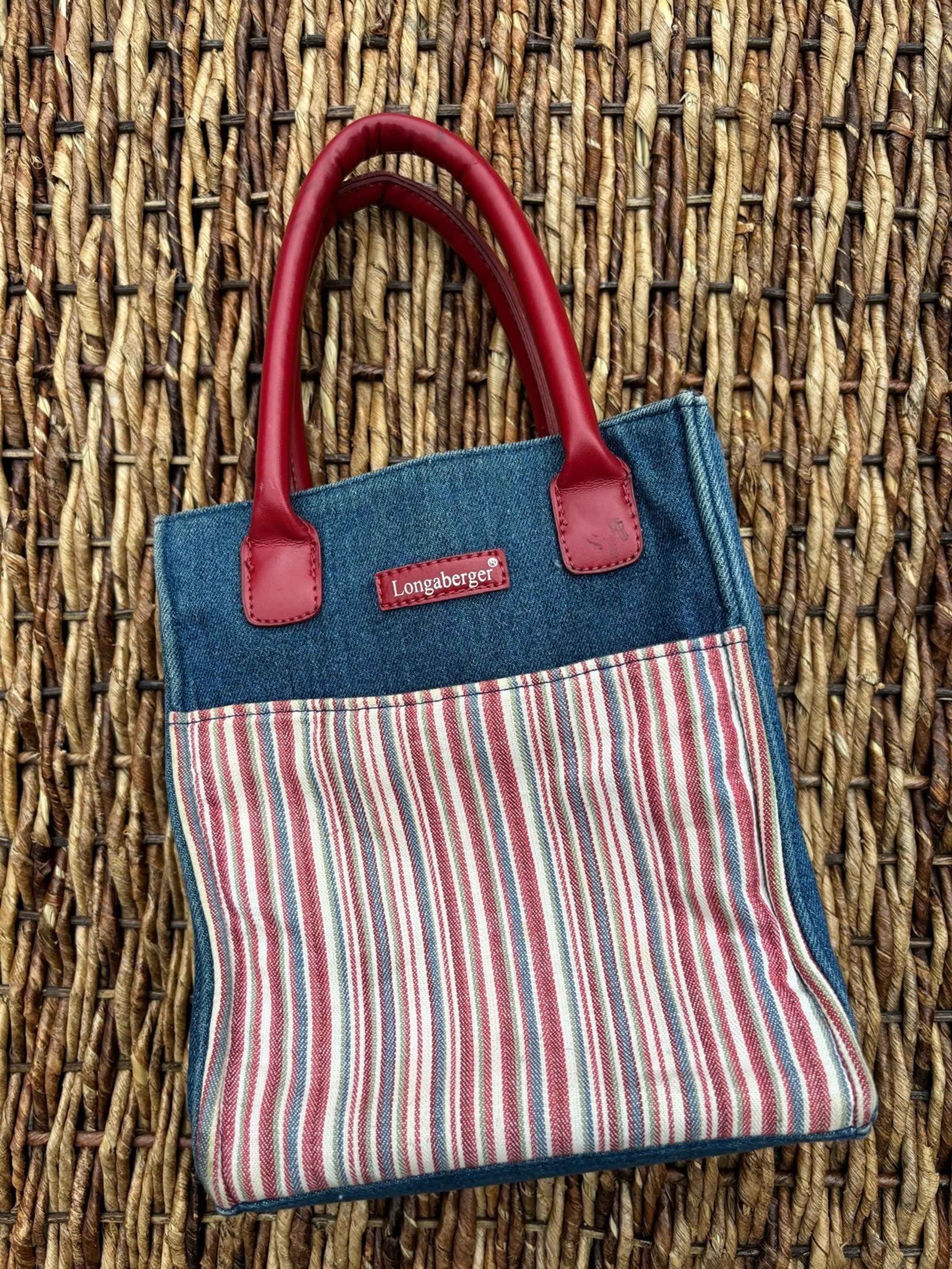 LONGABERGER Mini Denim Bag