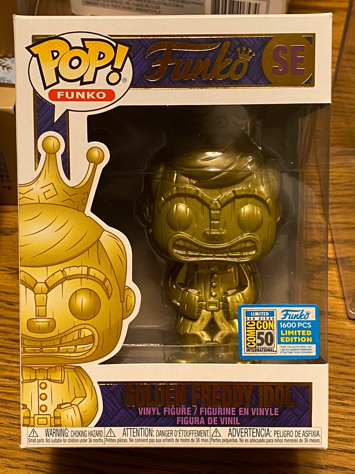 Funko Pop Golden Idol Freddy