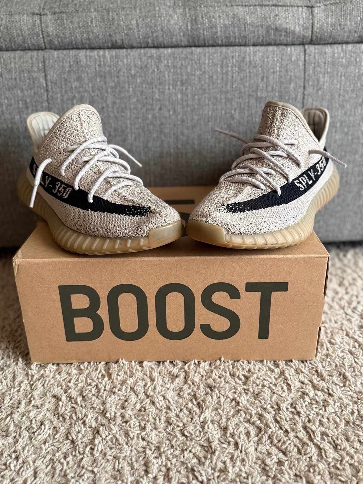 Yeezy Boost 350 V2 Slate 100% Authentic