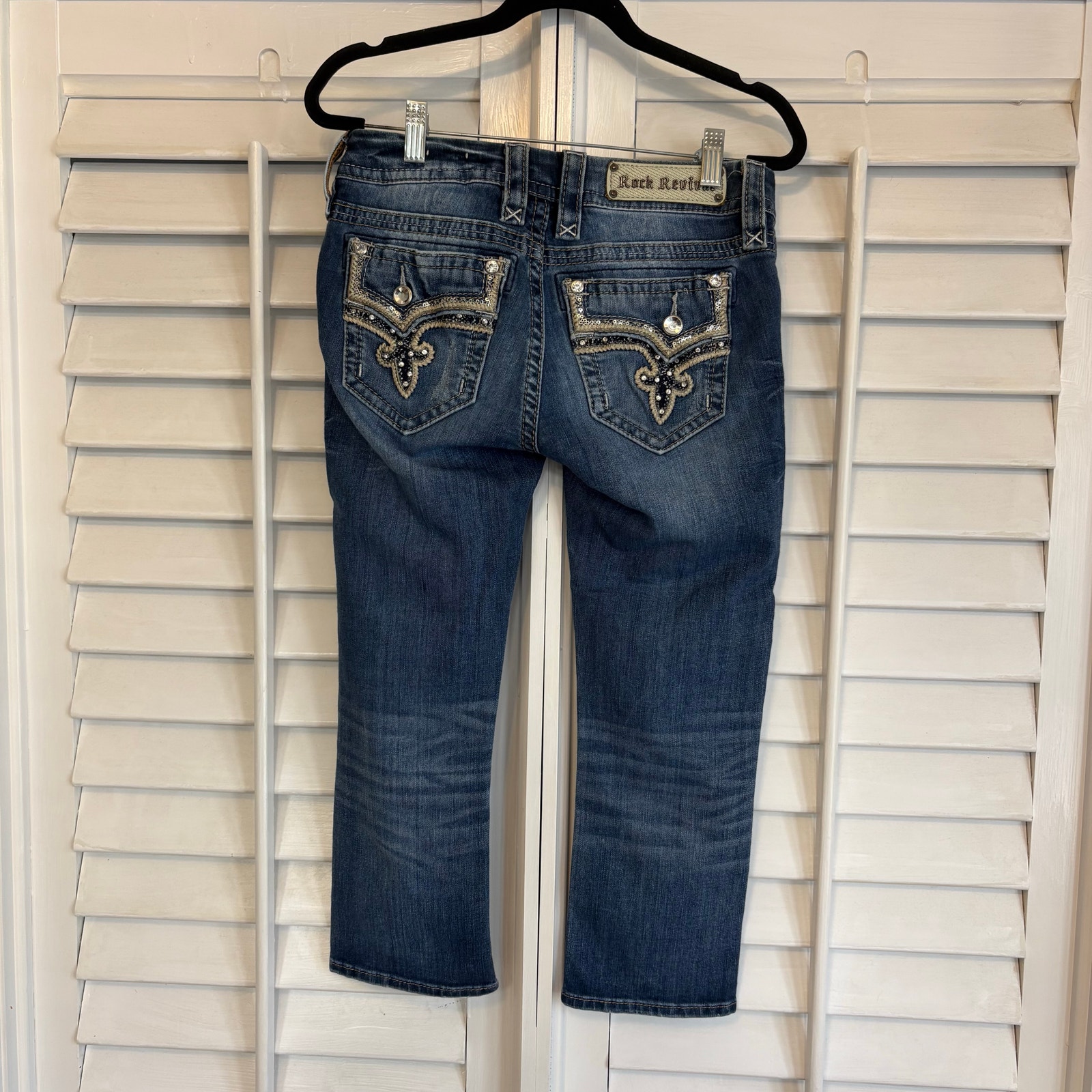 Rock Revival Betty Capris Size 26
