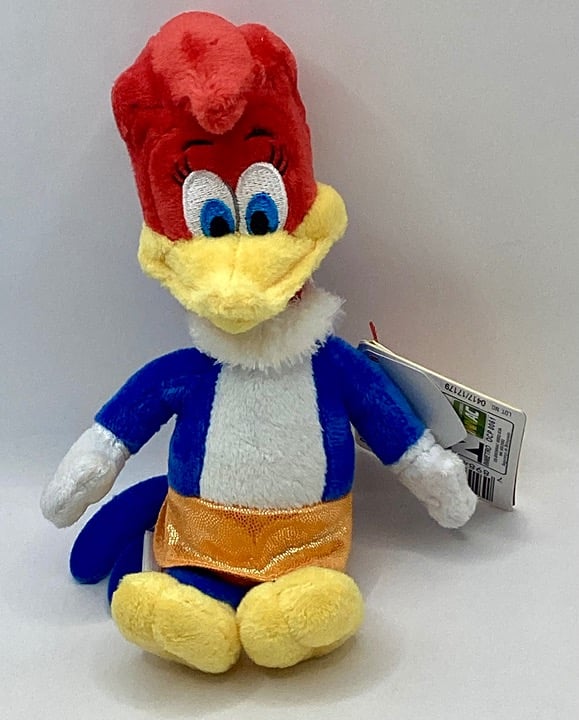 Winnie Woodpecker Brazilian Exclusive Beanie Baby