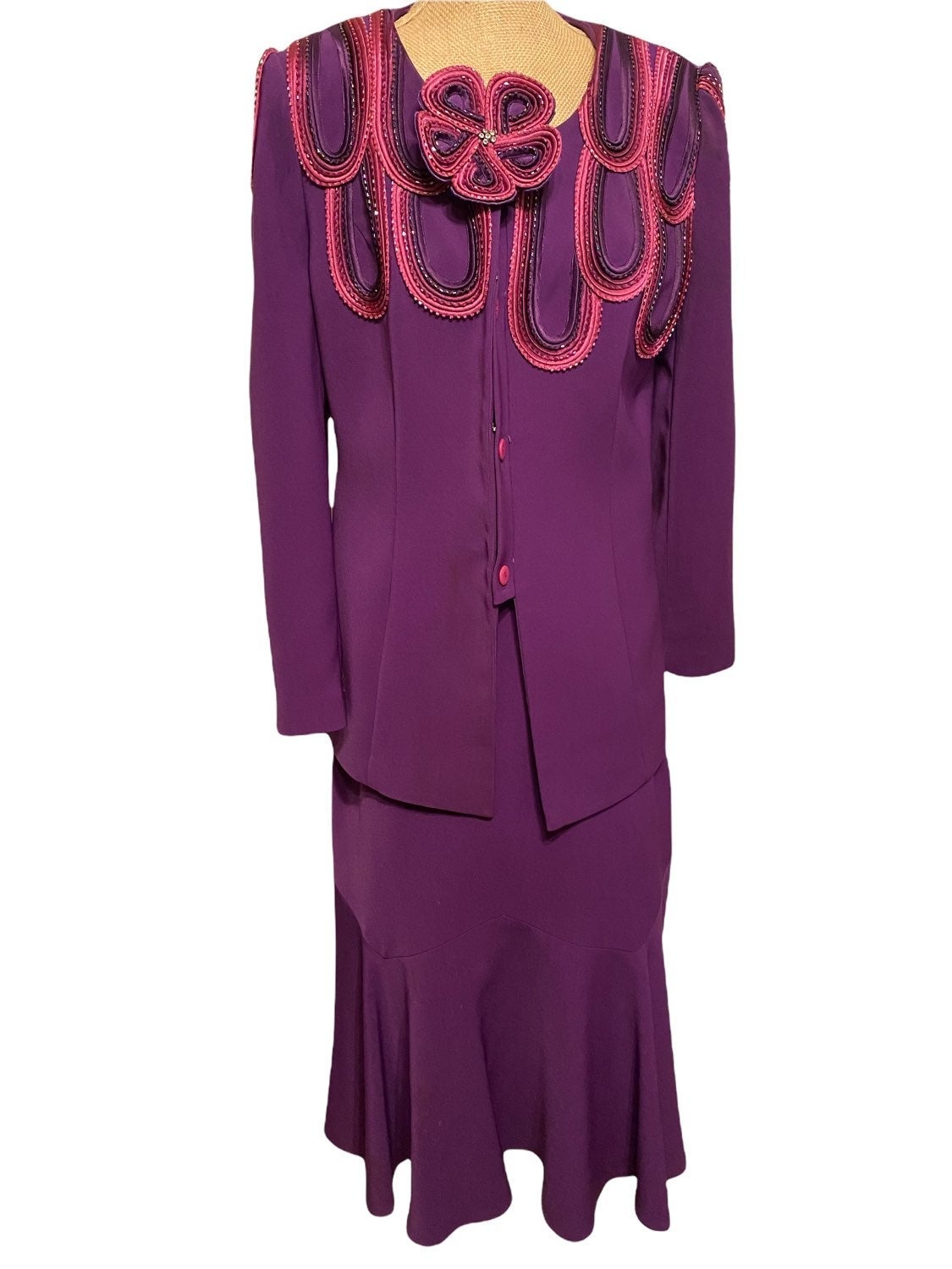 Tiffany Collection Women's 2-piece Skirt Suit