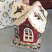 Heather Goldminc Blue Sky Clayworks Cuddle Bear Cottage Tealight Candle House