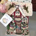 Heather Goldminc Blue Sky Clayworks Cuddle Bear Cottage Tealight Candle House