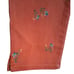 NYDJ NWT Womens Floral Print Skinny Capri Jeans 4 Coral Cotton Stretch Denim
