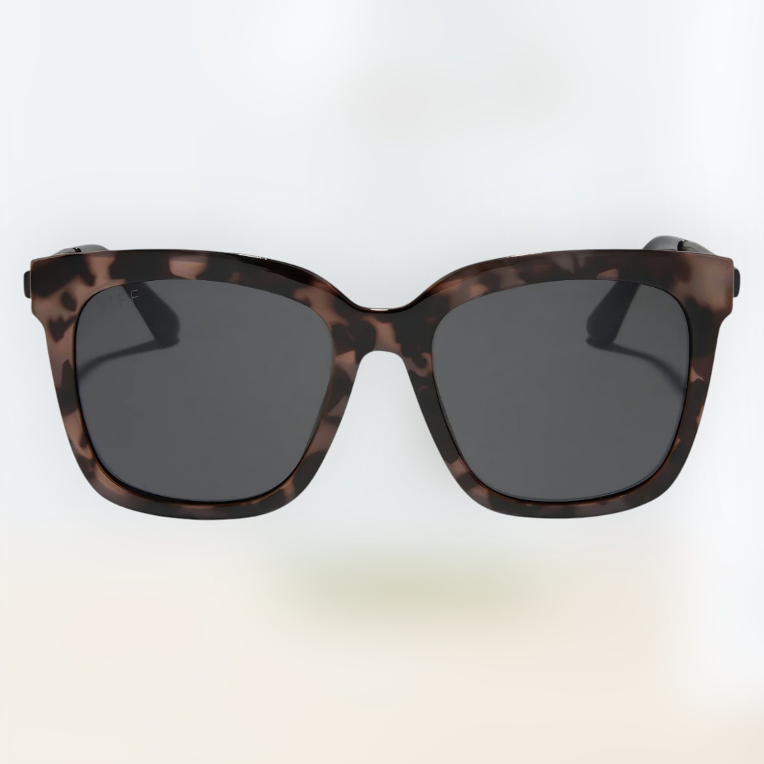 Diff New himalayan tortoise gray Hailey sunglasses