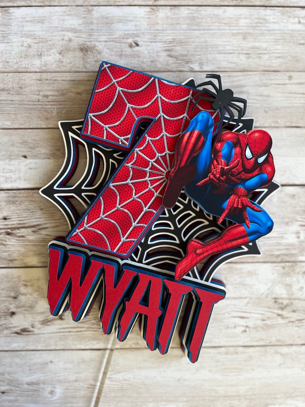 Spider Cake Topper