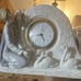 Clock Lladro Clock 5777 “Swan Clock” in original box, H18cm.
