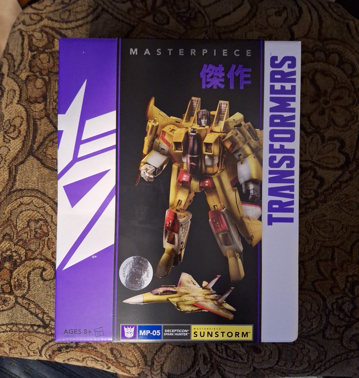 Transformers Masterpiece Edition Sunstorm MP-05 TRU Exclusive Metallic Flames