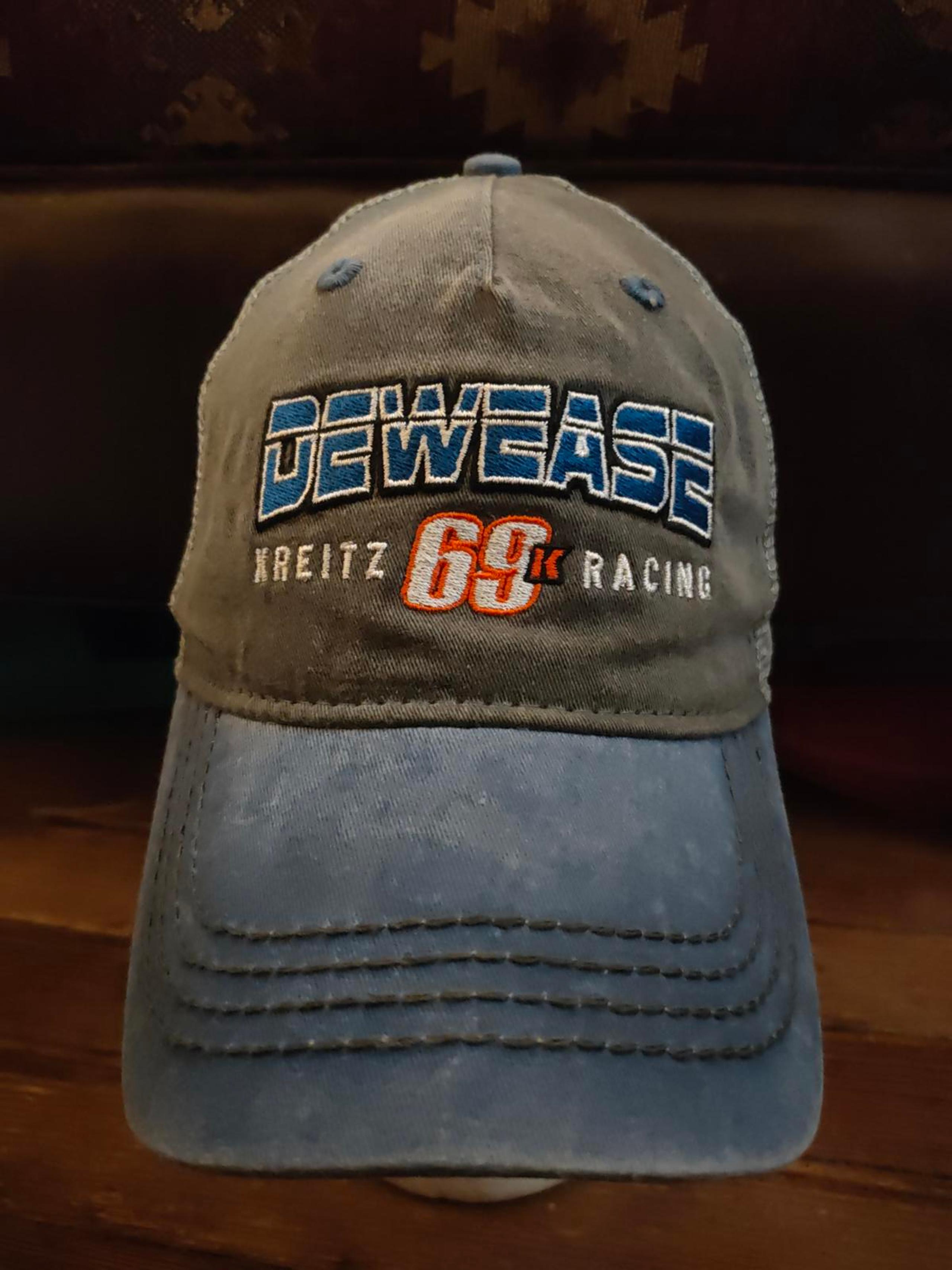 Dewease Racing #69 NASCAR Men's OS hat/cap distressed EUC