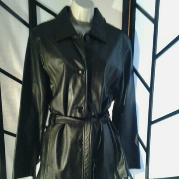 Wilson's Leather Black Vintage Jacket
