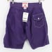 Birdwell Beach Britches Shorts Mens 30 Purple Swim Board Surf Beach USA Logo NWT