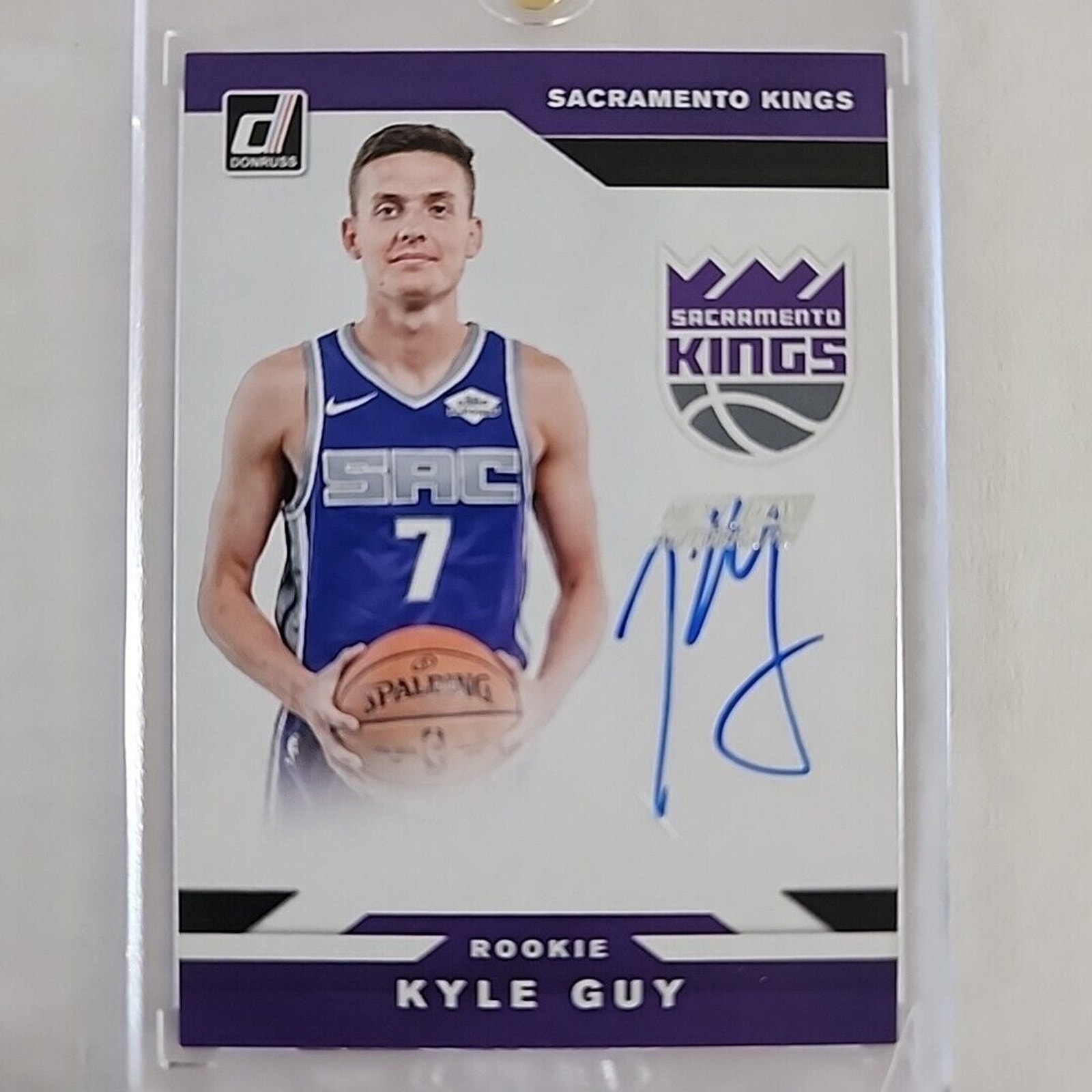2019-20 Panini Donruss Next Day Auto Kyle Guy #ND-KGY Rookie Auto RC