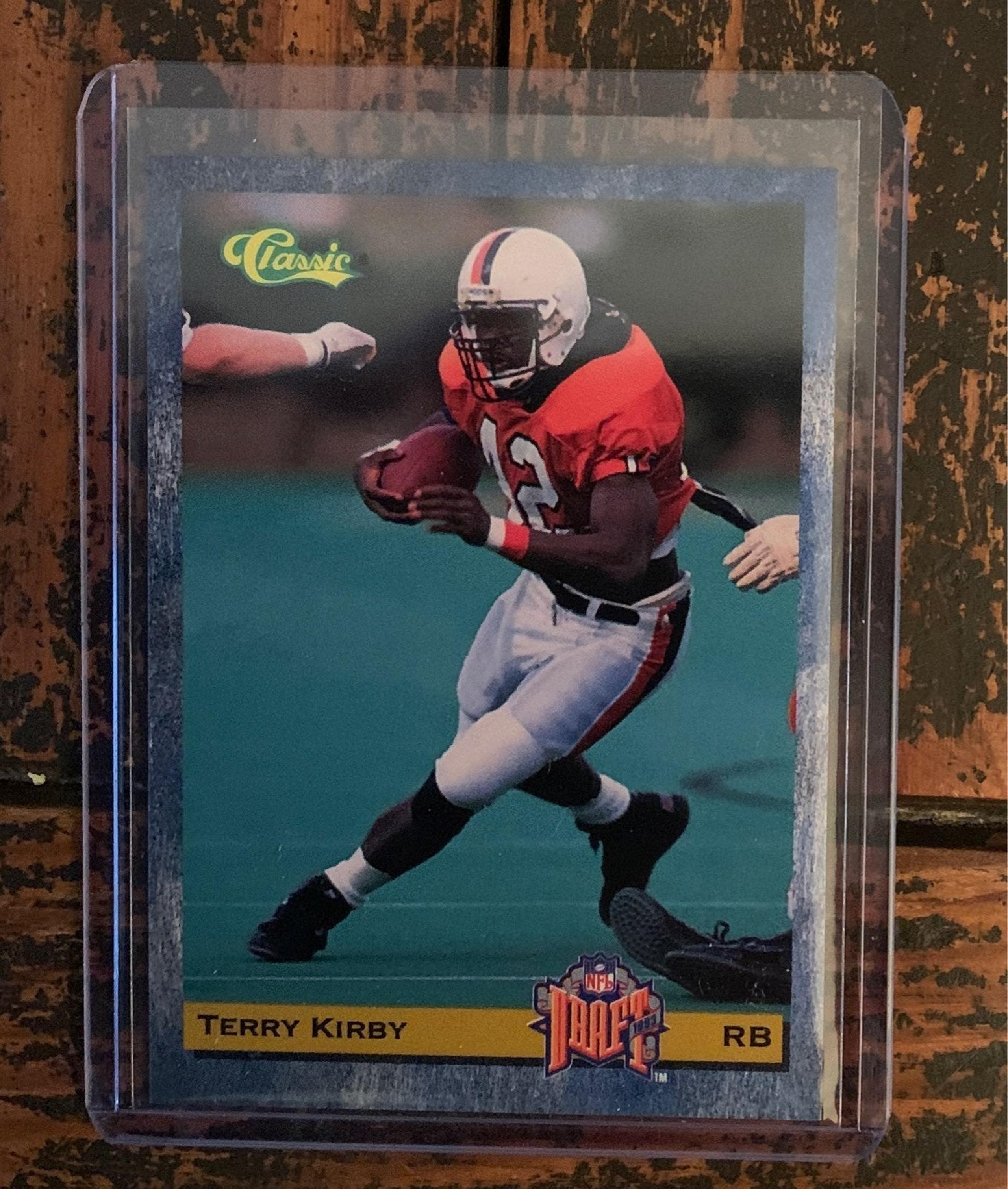 Terry Kirby Rookie Card