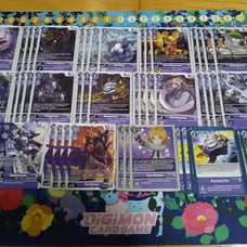 Digimon Xros Encounter BT10 Purple Bagra Army Card Lot