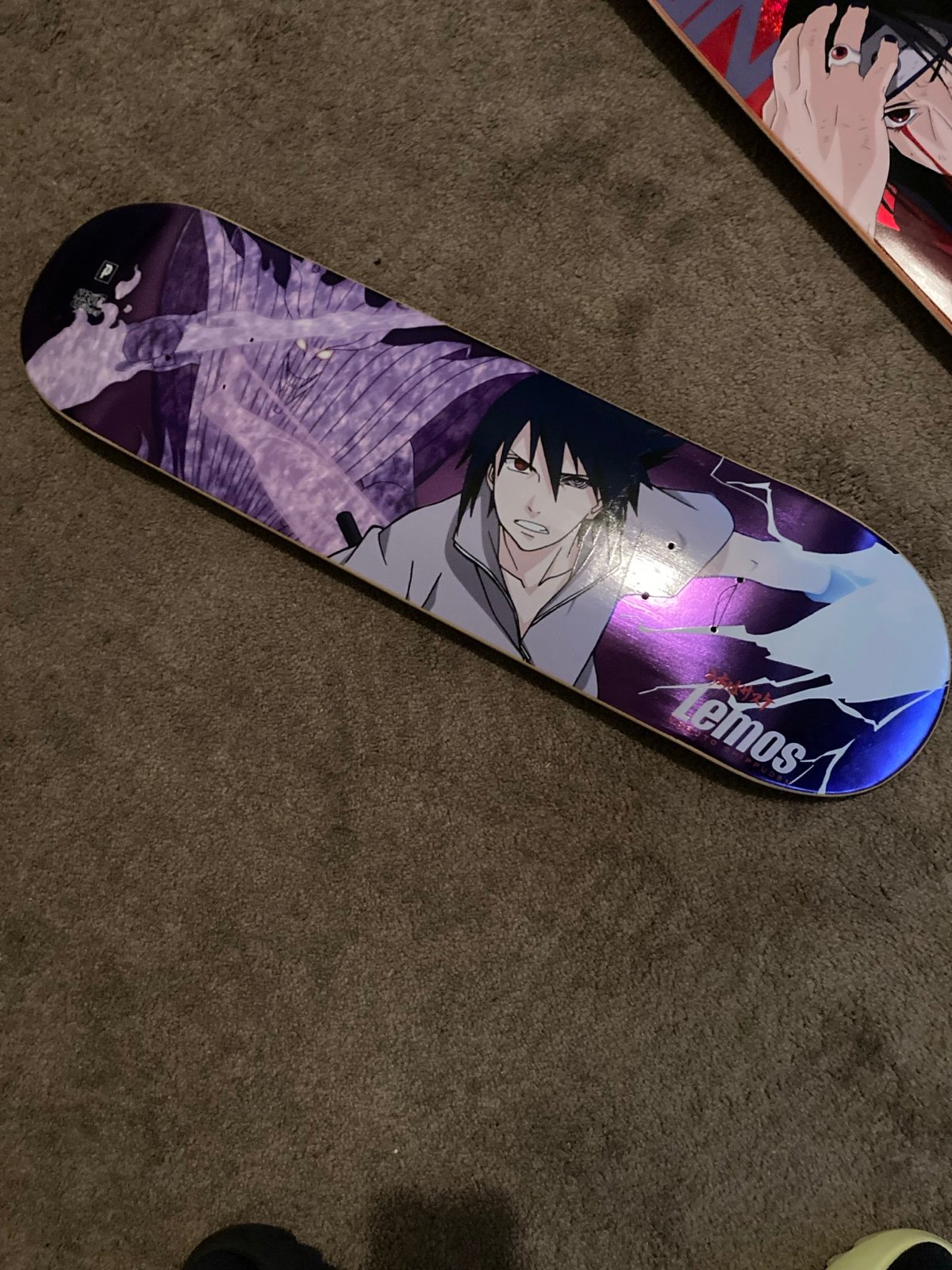 Sasuke Rare primitive deck lemos naruto