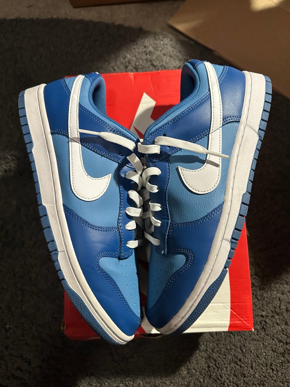 ✅Nike Dunk Low Dark Marina Blue Size 11 GREAT CONDITION !! ✅✅