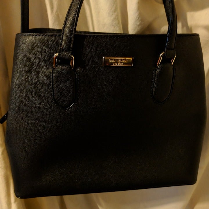 Kate Spade Evangelie Black Satchel