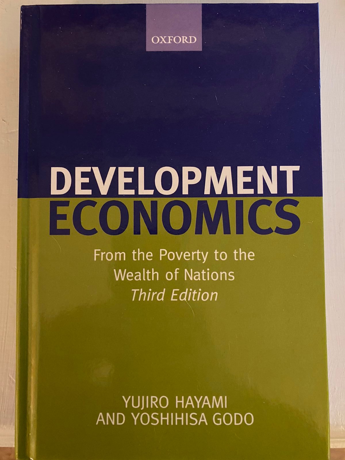Developmental Econmics