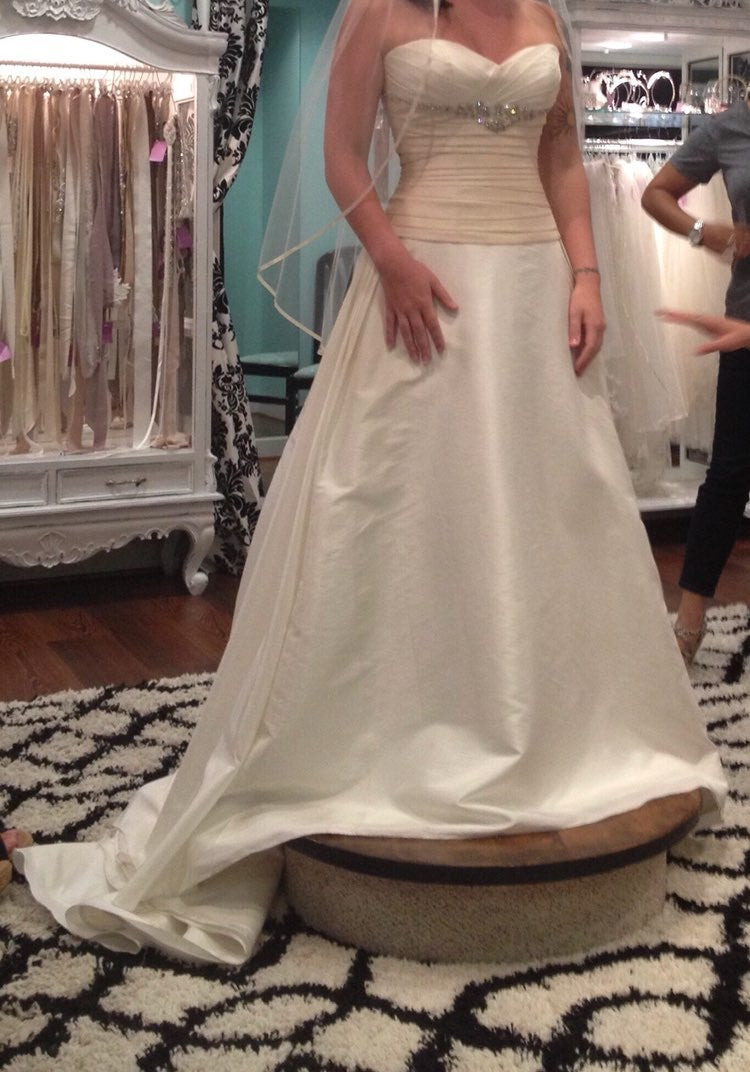 Casablanca A-Line Wedding Dress