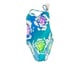 NEW WITH TAGS WOMEN Cazimi one piece swimsuit floral abstract print Deadstock si