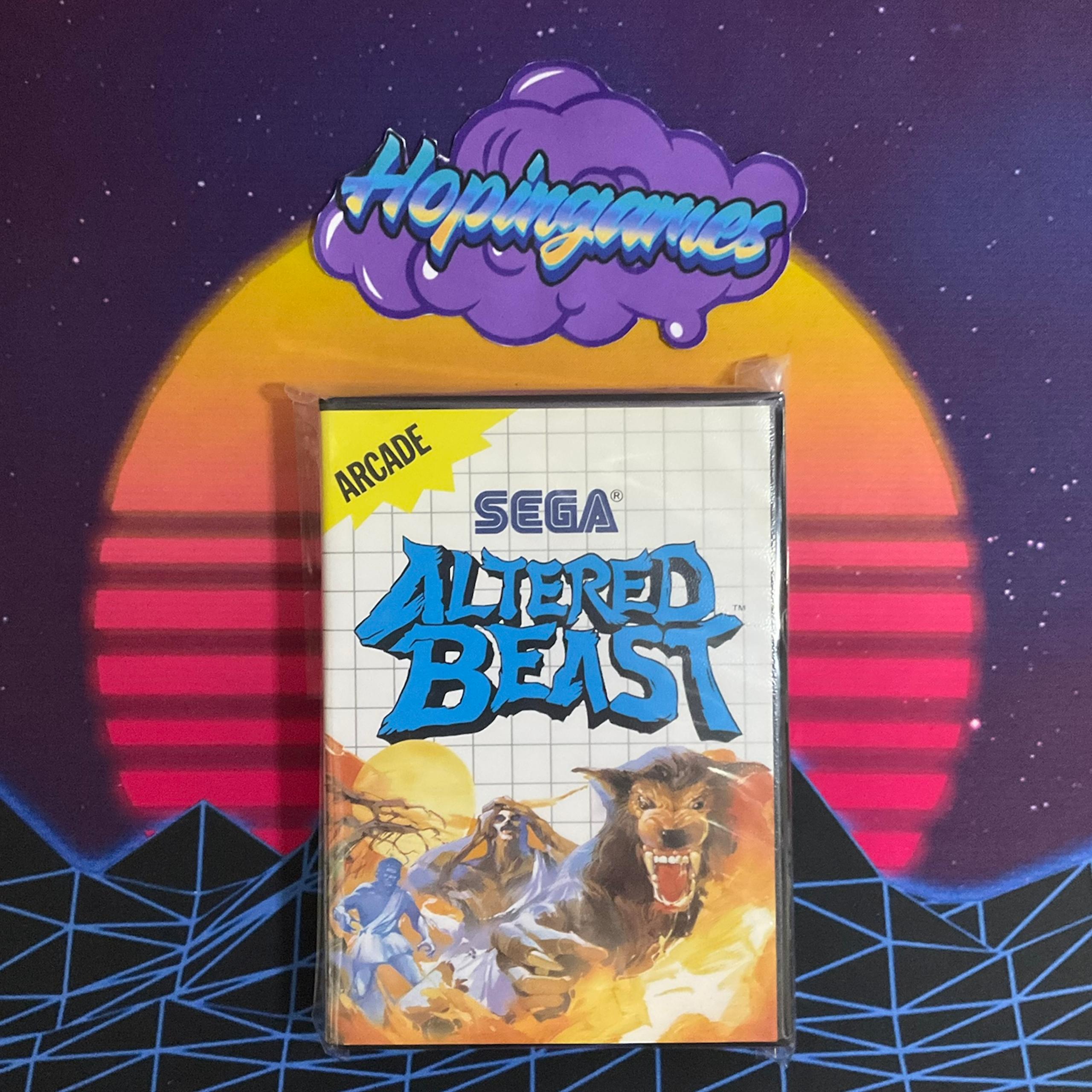 Altered Beast (Sega Master, 1989) CIB